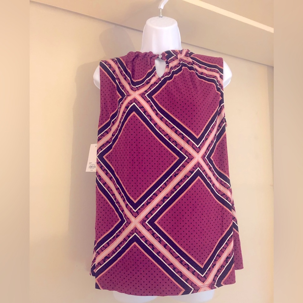 New, with tags. Croft & Barrow sleeveless top
